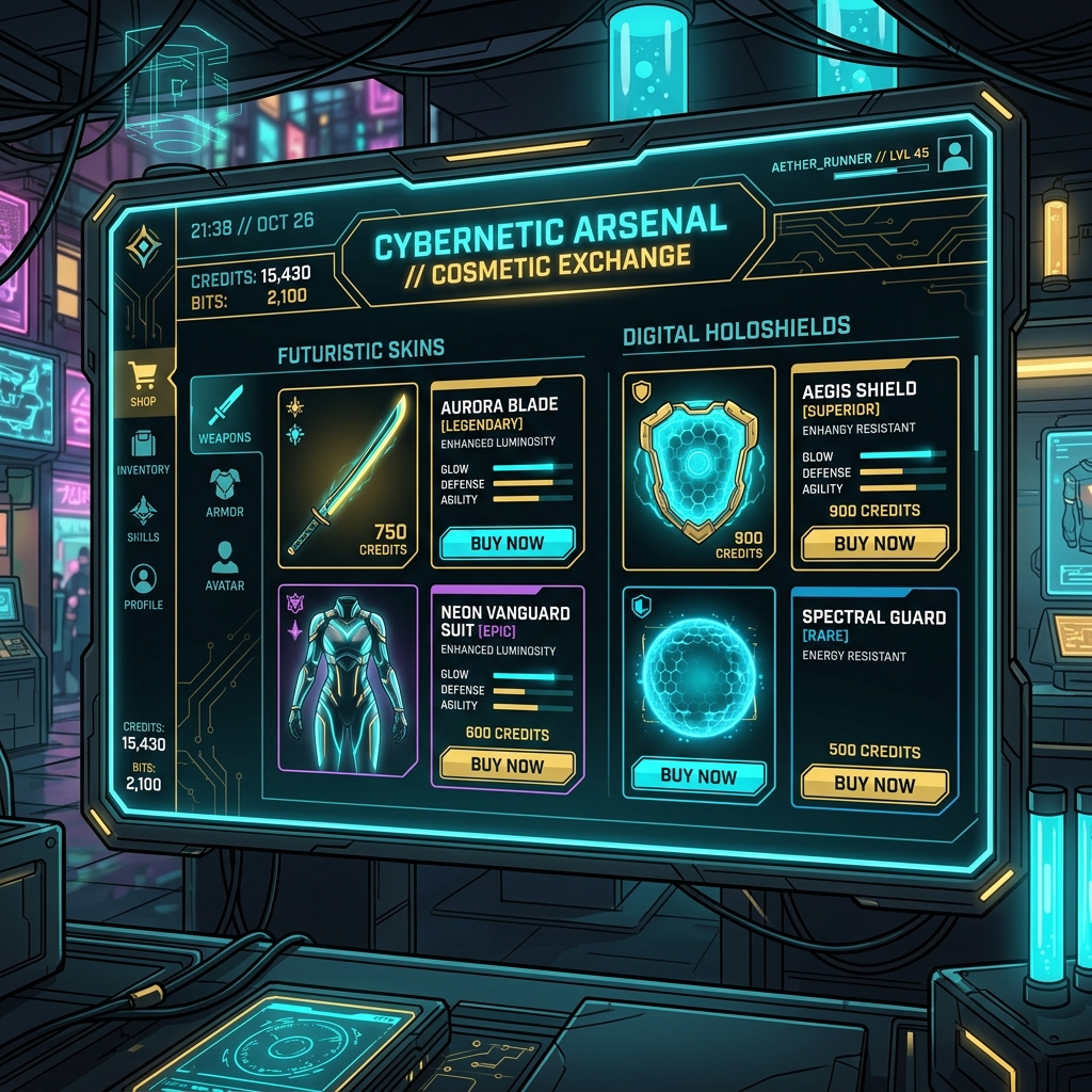 Screenshot of Neonja gameplay showing the Finocchito AI sentinel in the digital canyons of Valsesia